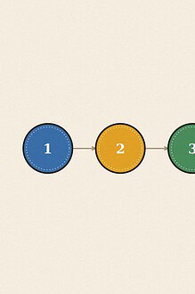 Numbered step sequence badge diagram illustration for the skill 'Accepting No for an Answer: breaking down a genuinely hard moment'
