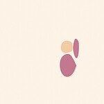 Soft organic blob style illustration with rounded pastel shapes for the activity 'Be Dramatic: what theatre builds, on stage or behind the scenes'