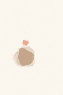 Soft watercolor wash style illustration with gentle bleeding pastel shapes for the baby activity 'Boom!: a drop and exclaim game that builds anticipation and turn taking'