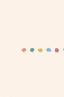 Soft organic blob style illustration with rounded pastel shapes for the activity 'Counting Games: building real number sense through everyday moments'