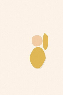 Soft organic blob style illustration with rounded pastel shapes for the activity 'Dancing: a memory and focus challenge disguised as pure fun'