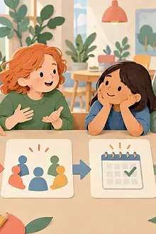 Children and adults moving a fictional rule through consultation, testing and review