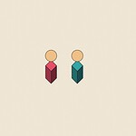 Isometric toy block style illustration with dimensional shading for the family topic 'Fair Rules Across Different Ages: why identical isn't the same as fair'