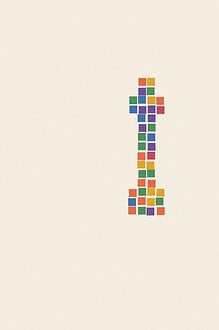 Mosaic tile style illustration made of small colourful squares for the topic 'Free Time That Actually Refuels You: noticing what genuinely restores your energy'