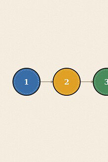 Numbered step sequence badge diagram illustration for the skill 'Giving a Compliment: turning a kind thought into something said out loud'