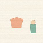 Crayon and wax texture style illustration for the early childhood activity 'The Hand Talk: a simple, concrete way to discuss good and bad touch', with soft layered colour and a hand drawn feel