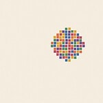 Mosaic tile style illustration made of small colourful squares for the topic 'The Iceberg of Culture: why shared interests don't always mean shared assumptions'