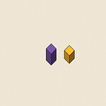 Isometric toy block style illustration with dimensional shading for the family topic 'A Mixed Day: blending focused learning with genuinely free play'