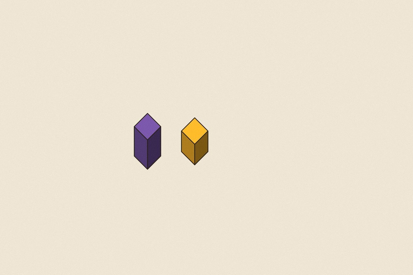 Isometric toy block style illustration with dimensional shading for the family topic 'A Mixed Day: blending focused learning with genuinely free play'