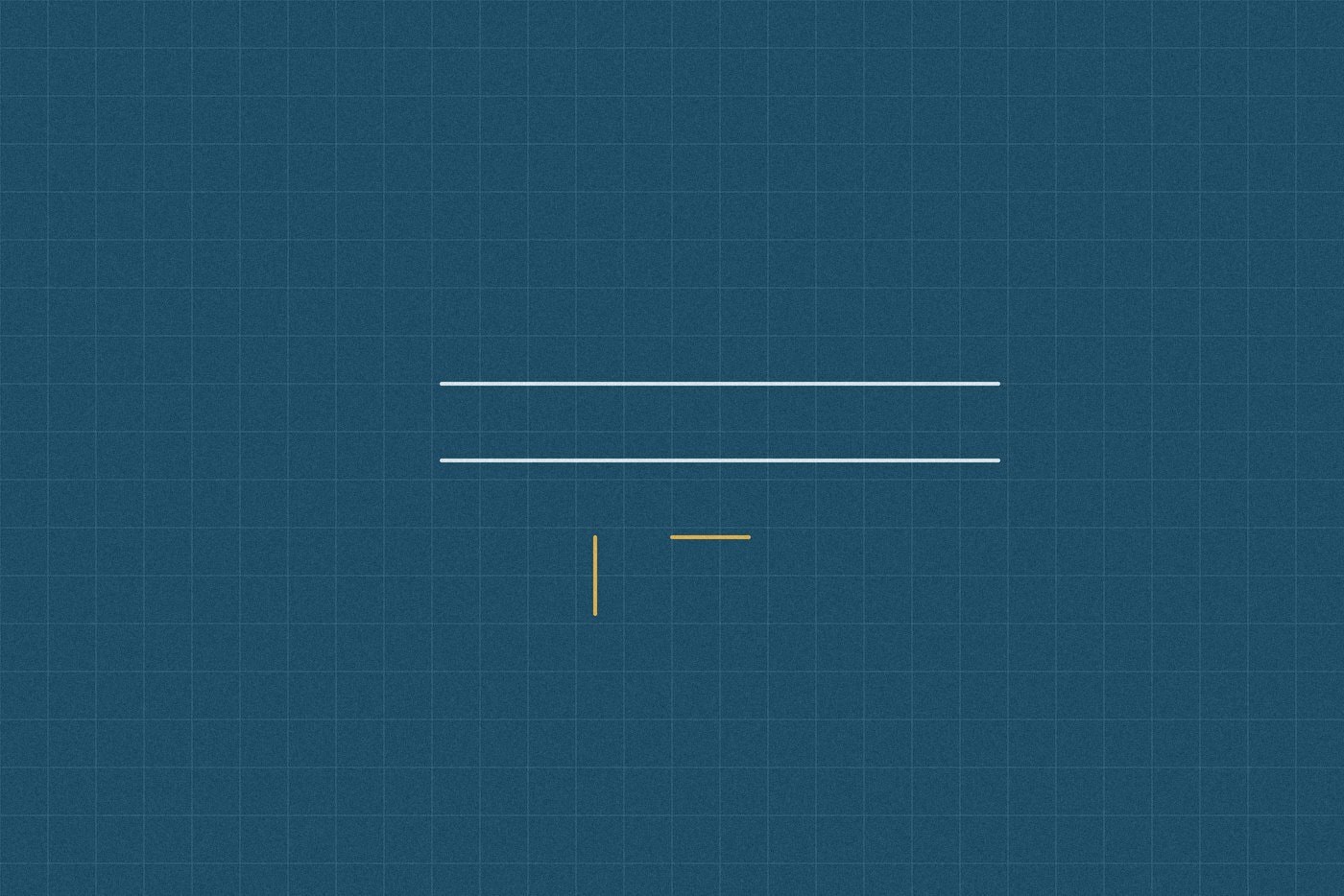 Blueprint style line diagram on a dark grid background for the maths activity 'Parallel and Perpendicular Lines: a short drawing activity that makes both words click'