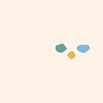 Soft organic blob style illustration with rounded pastel shapes for the activity 'Puzzles and Brain Teasers: sustained mental exercise that still feels like play'