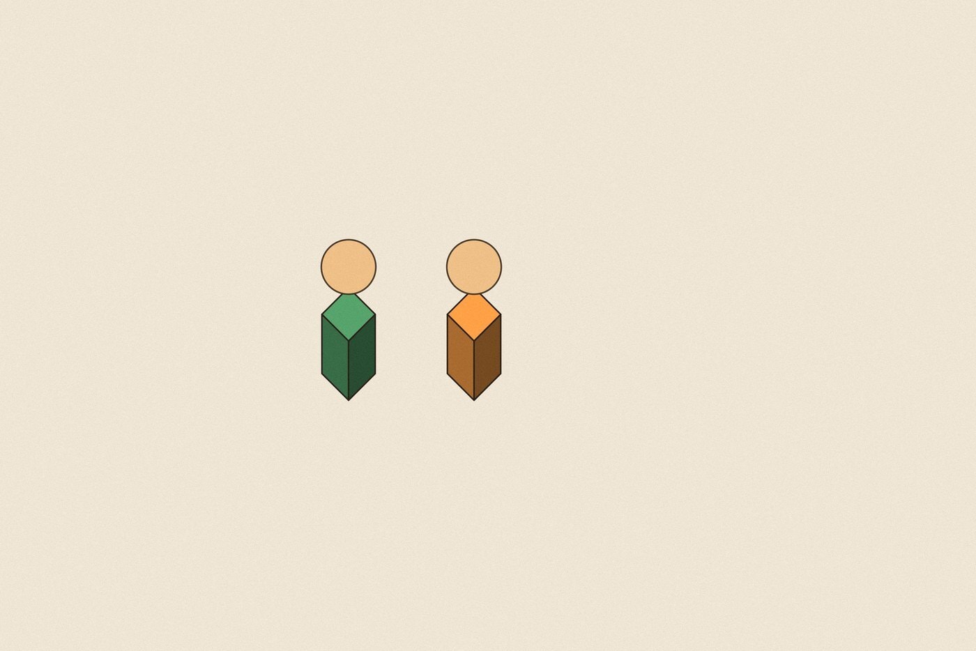 Isometric toy block style illustration with dimensional shading for the activity 'Solve It For Real: taking teamwork from an invented challenge to a genuine one'