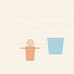 Crayon and wax texture style illustration for the early childhood activity 'Captain Wee and the Poo Patrol: a toilet training song', with soft layered colour and a hand drawn feel