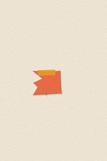 Torn paper scrapbook style illustration with washi tape for the activity 'Warmer, Colder: guiding a search with nothing but a sung chant'