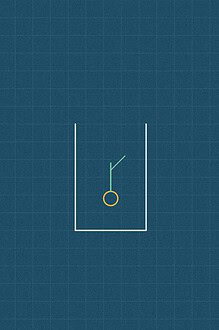 Blueprint style line diagram on a dark grid background for the science experiment 'The Watch It Grow Jar: watching a seed become a plant in real time'