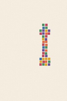 Mosaic tile style illustration made of small colourful squares for the topic 'What Actually Protects Kids: what prevention research keeps finding'