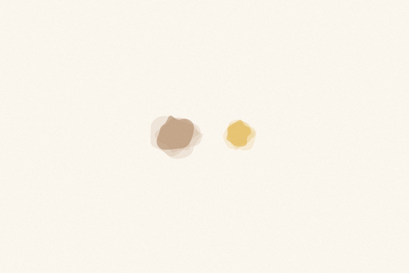 Soft watercolor wash style illustration with gentle bleeding pastel shapes for the baby activity 'Where Is It?: a noise clue that turns hiding into a motivated search'