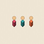 Isometric toy block style illustration with dimensional shading for the activity 'The Worst-Case Scenario: structured practice at real group decision making'